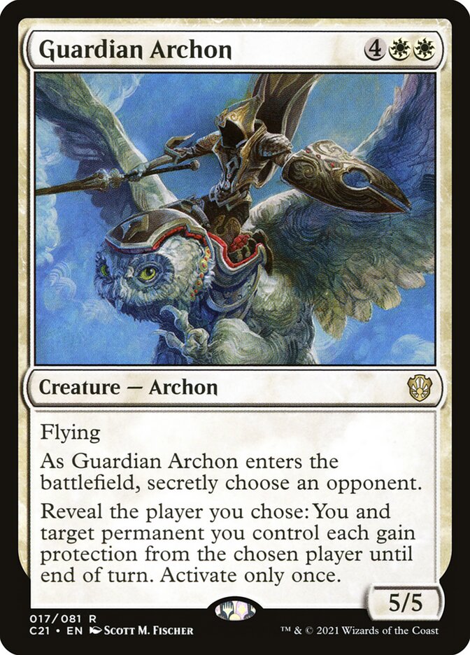 Guardian Archon 17/81 (Commander 2021)  | Chromatic Games