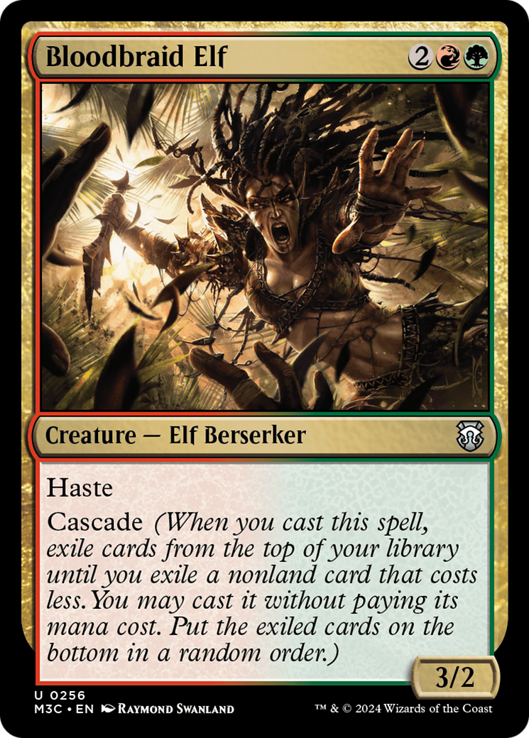 Bloodbraid Elf [Modern Horizons 3 Commander] | Chromatic Games