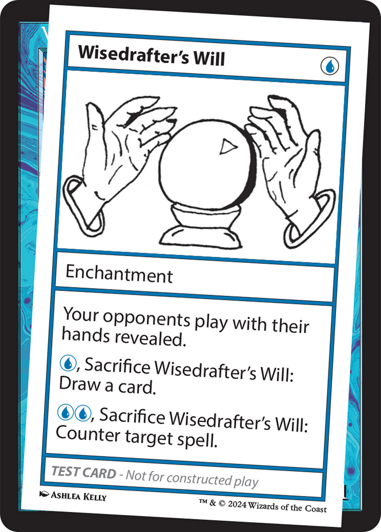 Wisedrafter's Will [Mystery Booster 2 Playtest Cards] | Chromatic Games