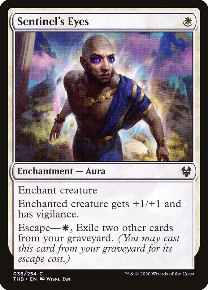 Sentinel's Eyes 36/254 (Theros Beyond Death)  - Foil | Chromatic Games