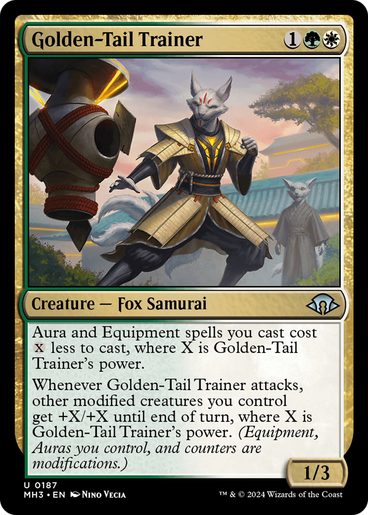 Golden-Tail Trainer [Modern Horizons 3] | Chromatic Games