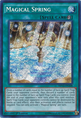Magical Spring [MP15-EN108] Secret Rare | Chromatic Games