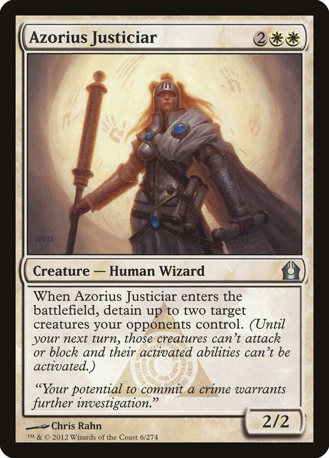 Azorius Justiciar 6/274 (Return to Ravnica)  | Chromatic Games