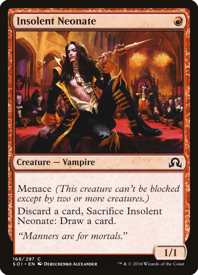Insolent Neonate 168/297 (Shadows over Innistrad)  | Chromatic Games