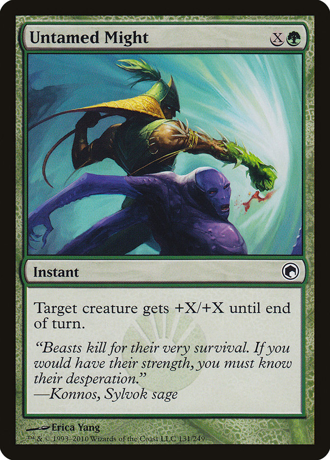 Untamed Might 131/249 (Scars of Mirrodin)  | Chromatic Games