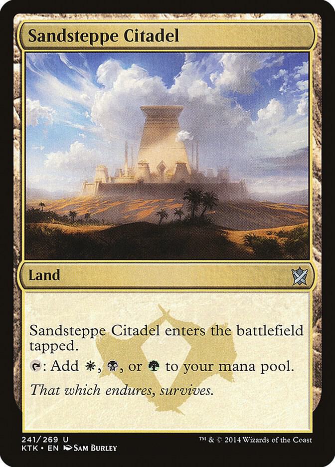 Sandsteppe Citadel 241/269 (Khans of Tarkir)  | Chromatic Games