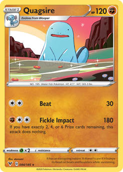 Quagsire (084/185) [Sword & Shield: Vivid Voltage] | Chromatic Games
