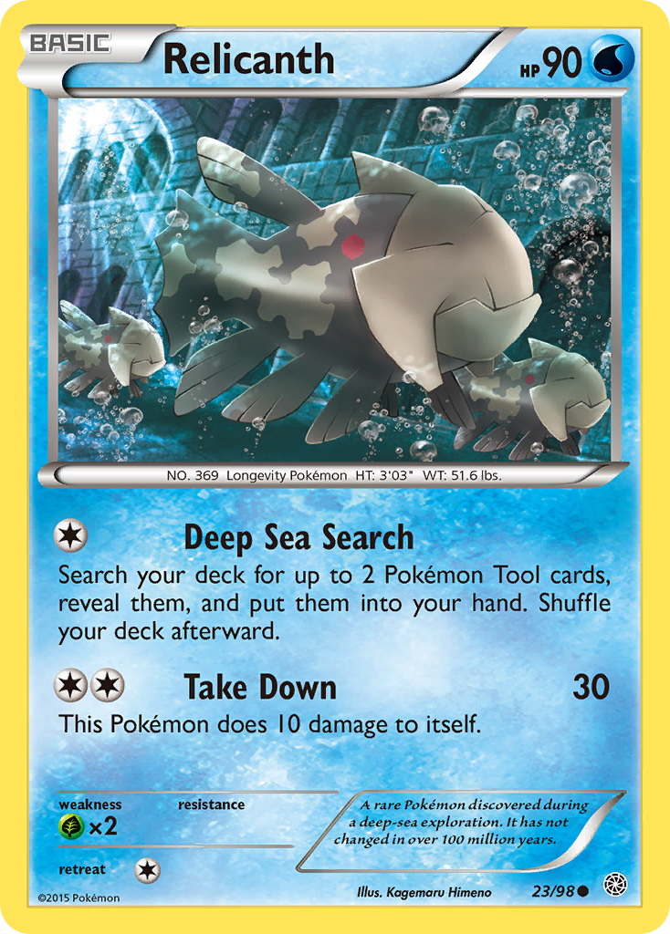 Relicanth (23/98) [XY: Ancient Origins] | Chromatic Games