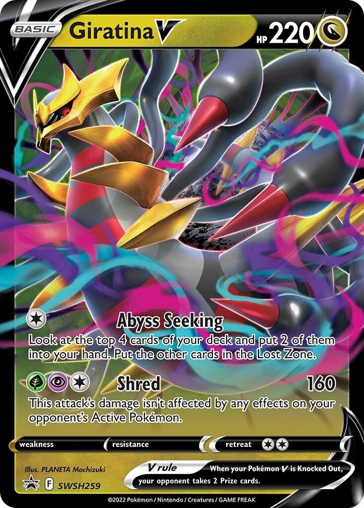 Giratina V (SWSH259) [Sword & Shield: Black Star Promos] | Chromatic Games