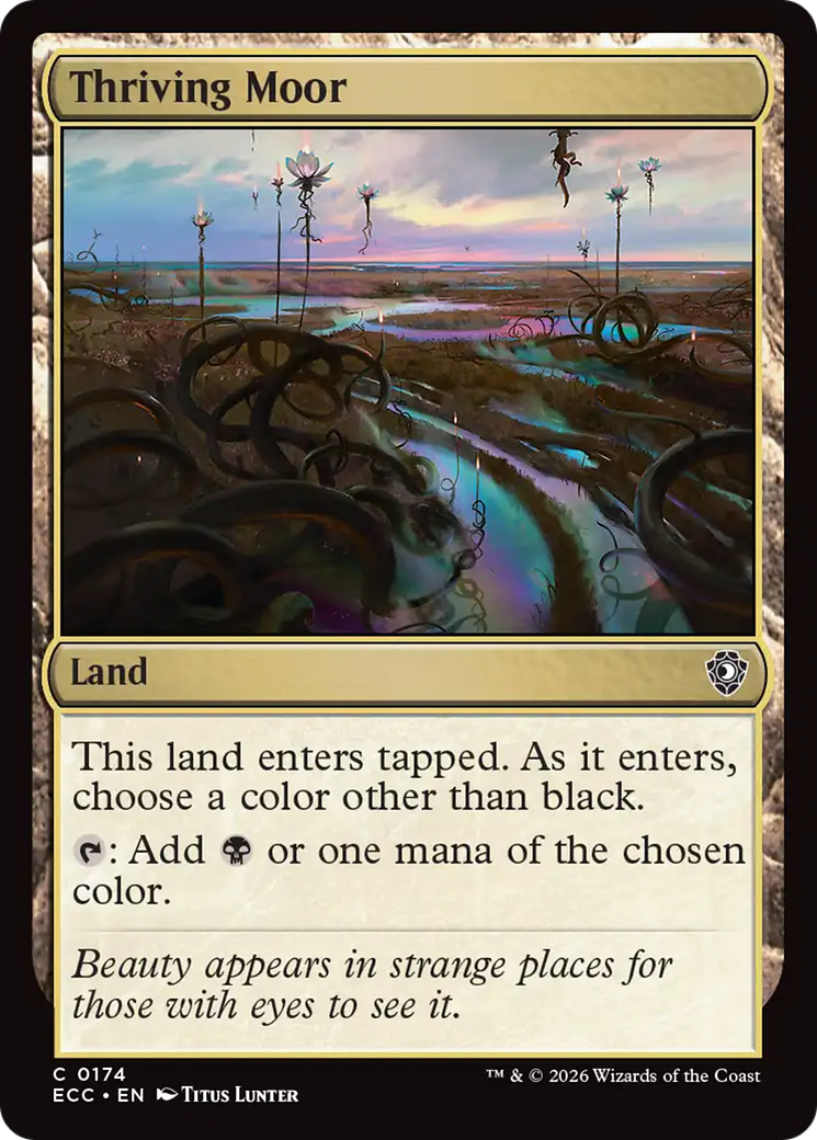 Thriving Moor [Lorwyn Eclipsed Commander] | Chromatic Games