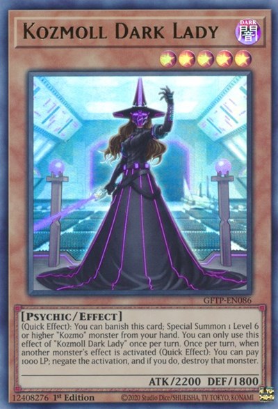 Kozmoll Dark Lady [GFTP-EN086] Ultra Rare | Chromatic Games