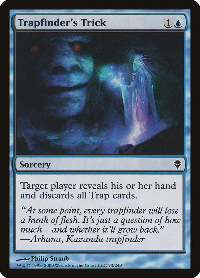 Trapfinder's Trick 73/249 (Zendikar)  | Chromatic Games