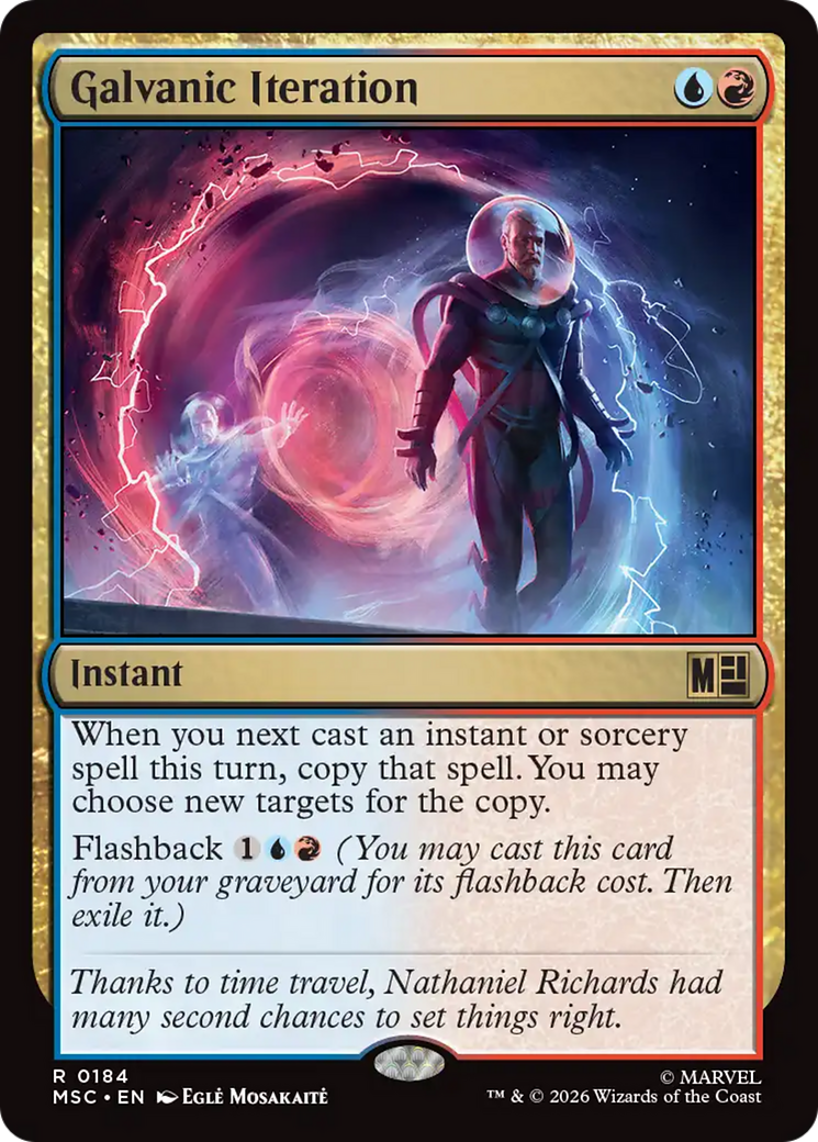 Galvanic Iteration (Surge Foil) [Marvel Super Heroes Commander] | Chromatic Games