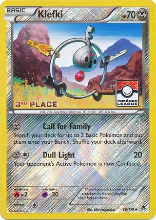 Klefki (66/119) (League Promo 3rd Place) [XY: Phantom Forces] | Chromatic Games