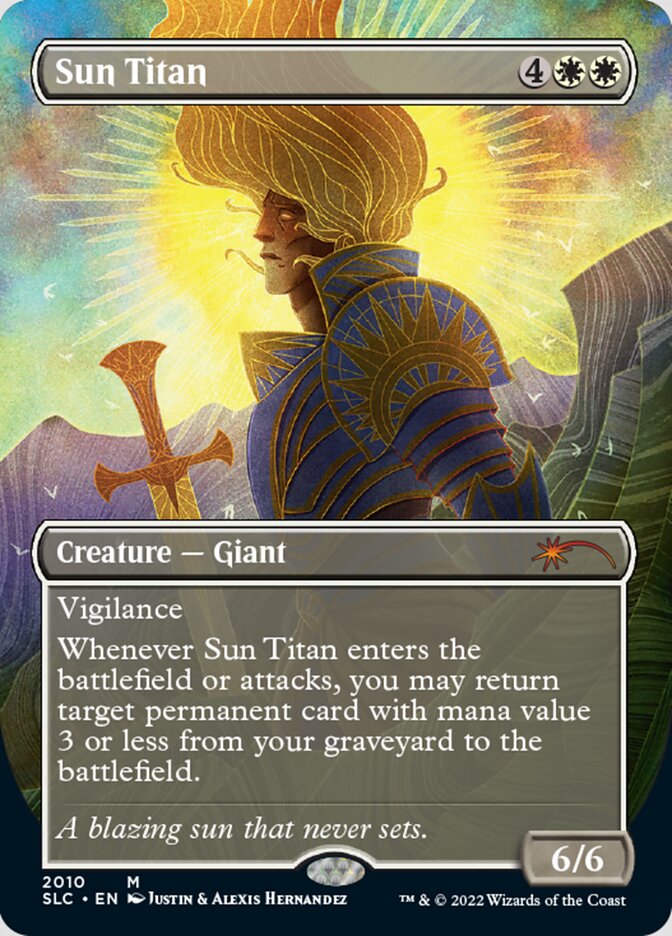 Sun Titan (Borderless) [Secret Lair Countdown Kit] | Chromatic Games