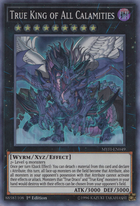 True King of All Calamities [MYFI-EN049] Super Rare | Chromatic Games