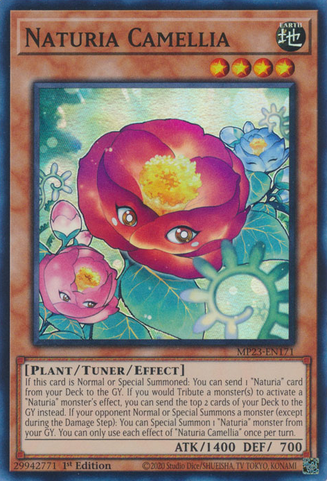 Naturia Camellia [MP23-EN171] Super Rare | Chromatic Games