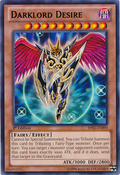 Darklord Desire [BP02-EN090] Mosaic Rare | Chromatic Games