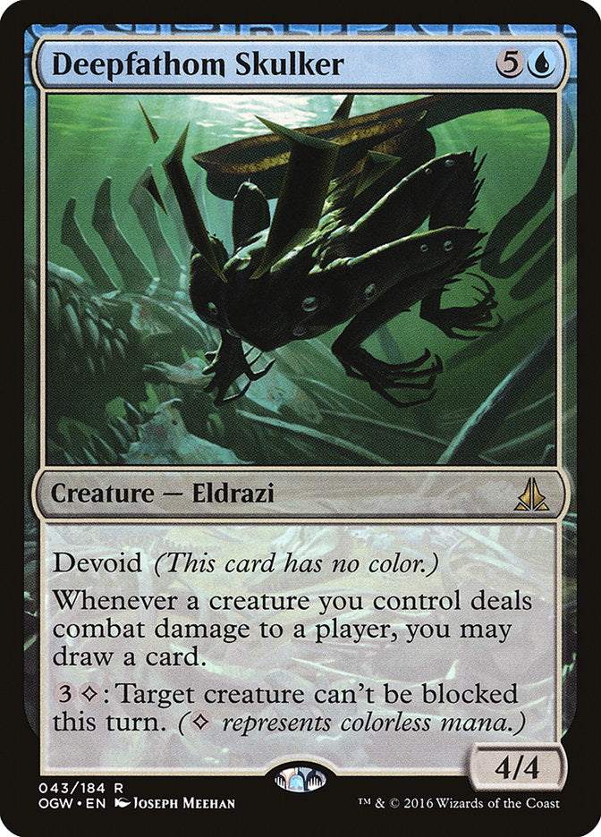 Deepfathom Skulker 43/184 (Oath of the Gatewatch)  | Chromatic Games