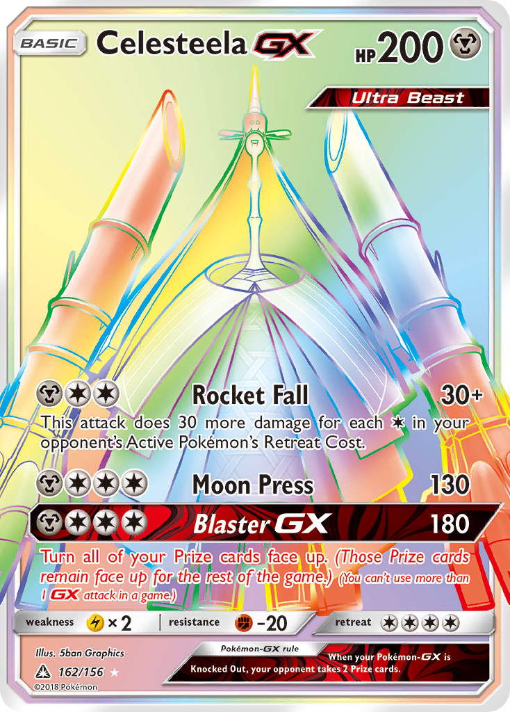 Celesteela GX (162/156) [Sun & Moon: Ultra Prism] | Chromatic Games