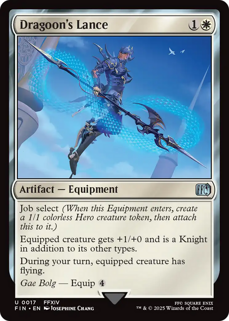 Dragoon's Lance [FINAL FANTASY] | Chromatic Games