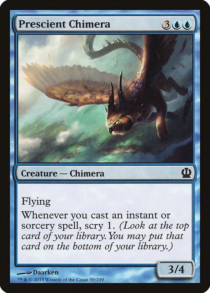 Prescient Chimera 59/249 (Theros)  | Chromatic Games