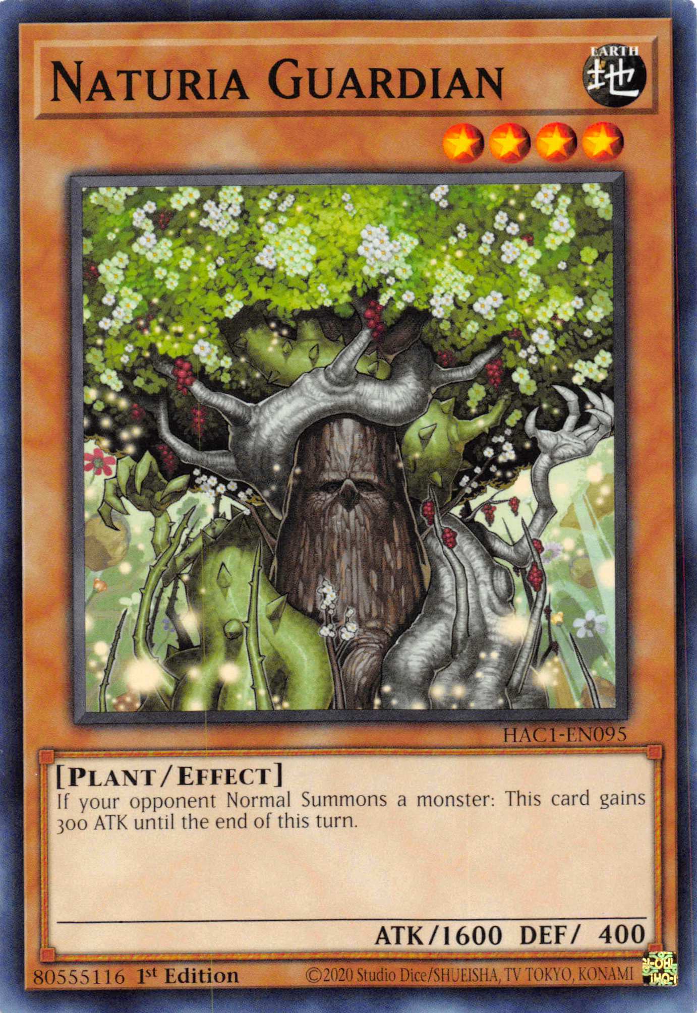 Naturia Guardian [HAC1-EN095] Common | Chromatic Games