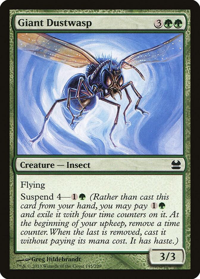 Giant Dustwasp 145/229 (Modern Masters)  - Foil | Chromatic Games