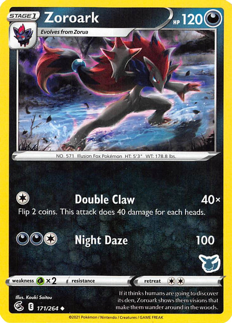 Zoroark (171/264) (Eevee Deck) [Battle Academy 2022] | Chromatic Games