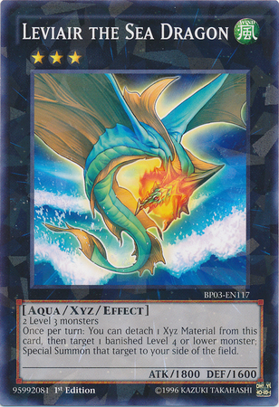 Leviair the Sea Dragon [BP03-EN117] Shatterfoil Rare | Chromatic Games