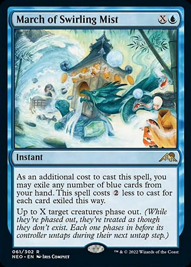 March of Swirling Mist [Kamigawa: Neon Dynasty] | Chromatic Games
