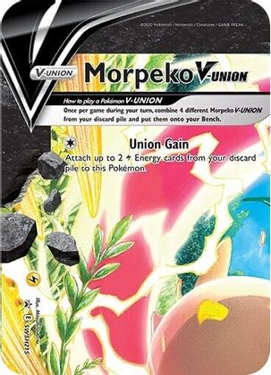 Morpeko V-UNION (SWSH215) [Sword & Shield: Black Star Promos] | Chromatic Games