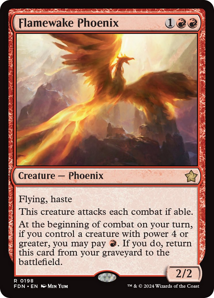 Flamewake Phoenix [Foundations] | Chromatic Games