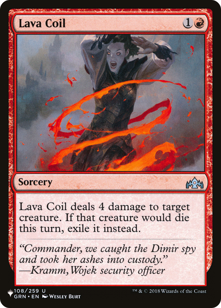 Lava Coil [The List] | Chromatic Games