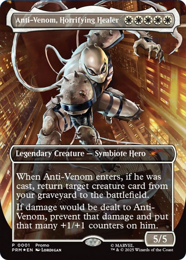 Anti-Venom, Horrifying Healer (Borderless) [Media Promos] | Chromatic Games