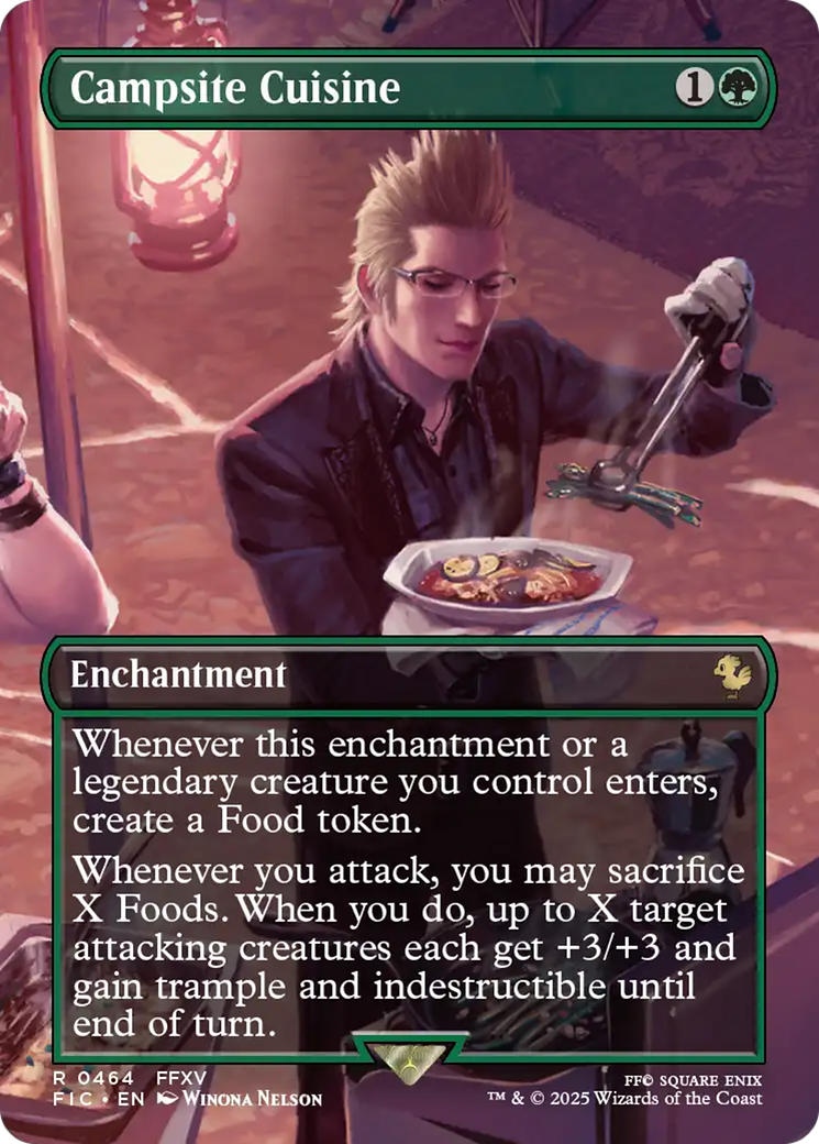 Campsite Cuisine (Borderless) [FINAL FANTASY Commander] | Chromatic Games