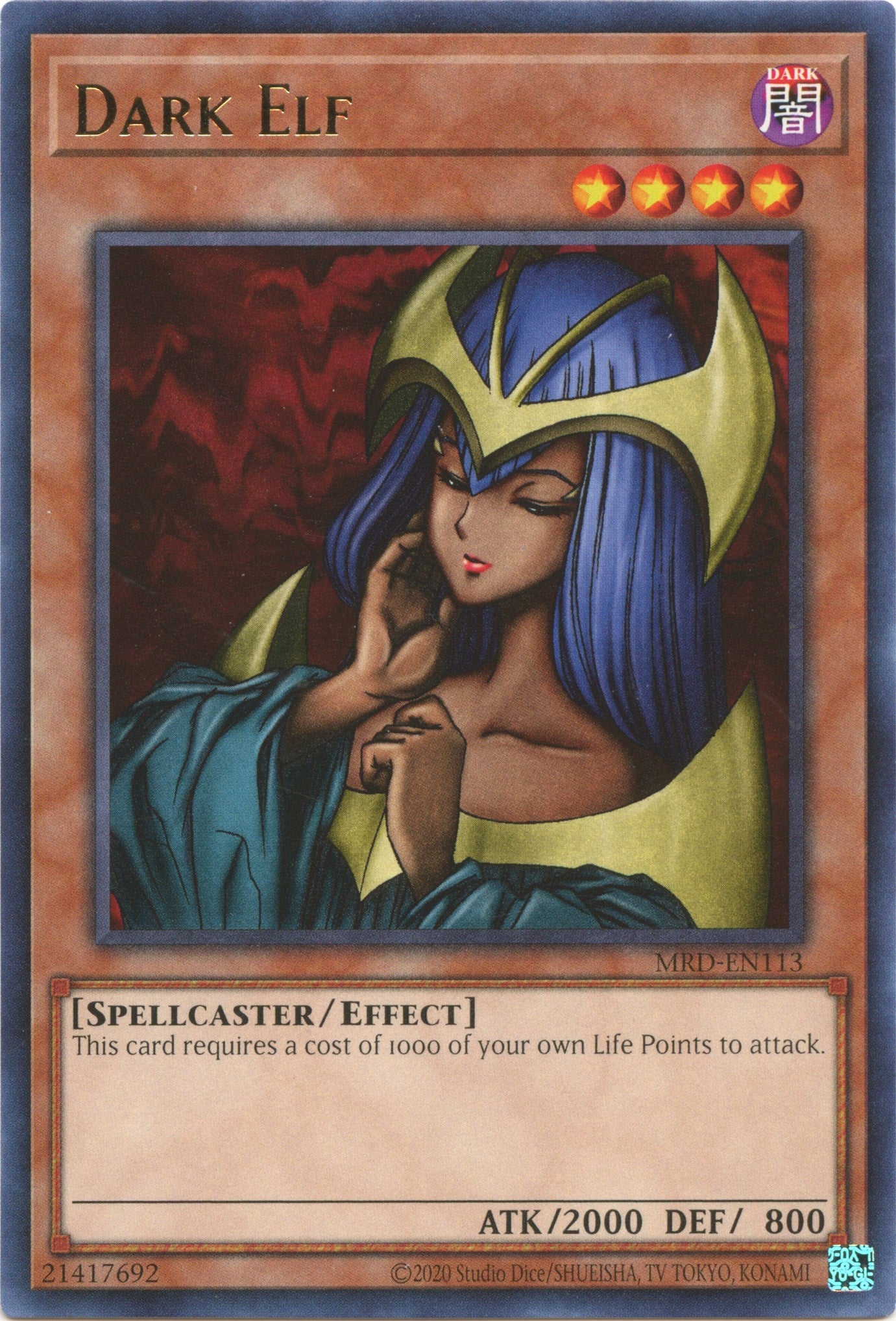 Dark Elf (25th Anniversary) [MRD-EN113] Rare | Chromatic Games