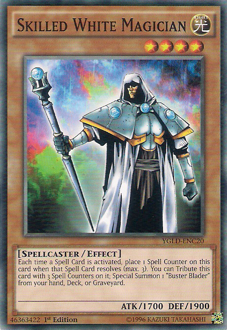 Skilled White Magician [YGLD-ENC20] Common | Chromatic Games
