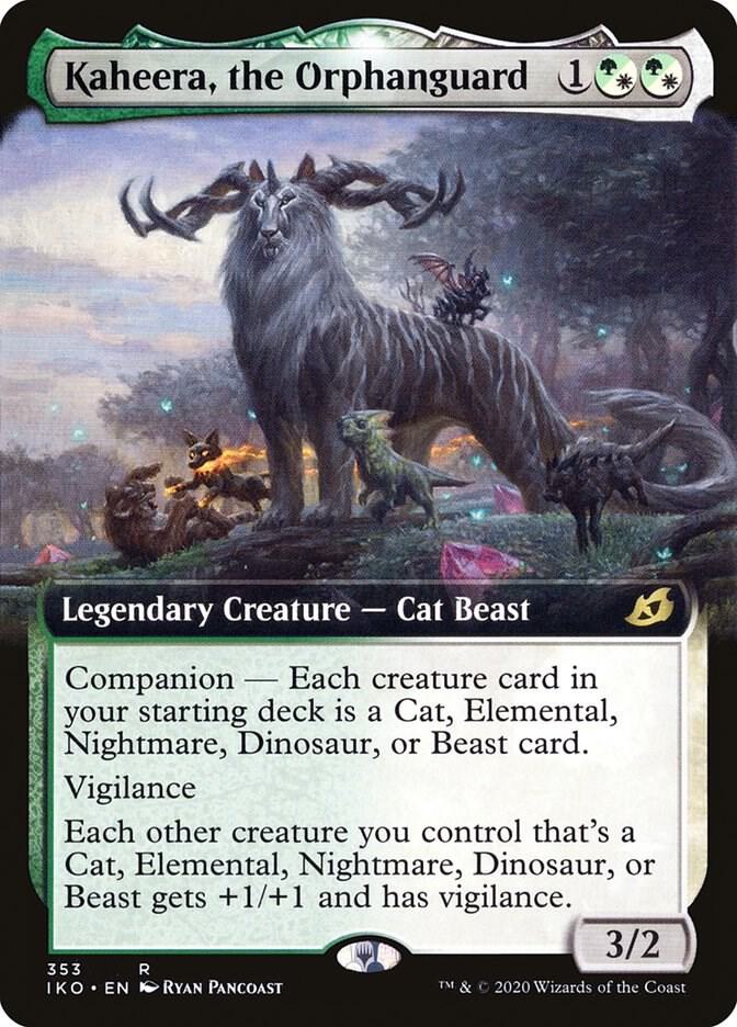 Kaheera, the Orphanguard 353/274 (Ikoria: Lair of Behemoths)  - Extended Art | Chromatic Games