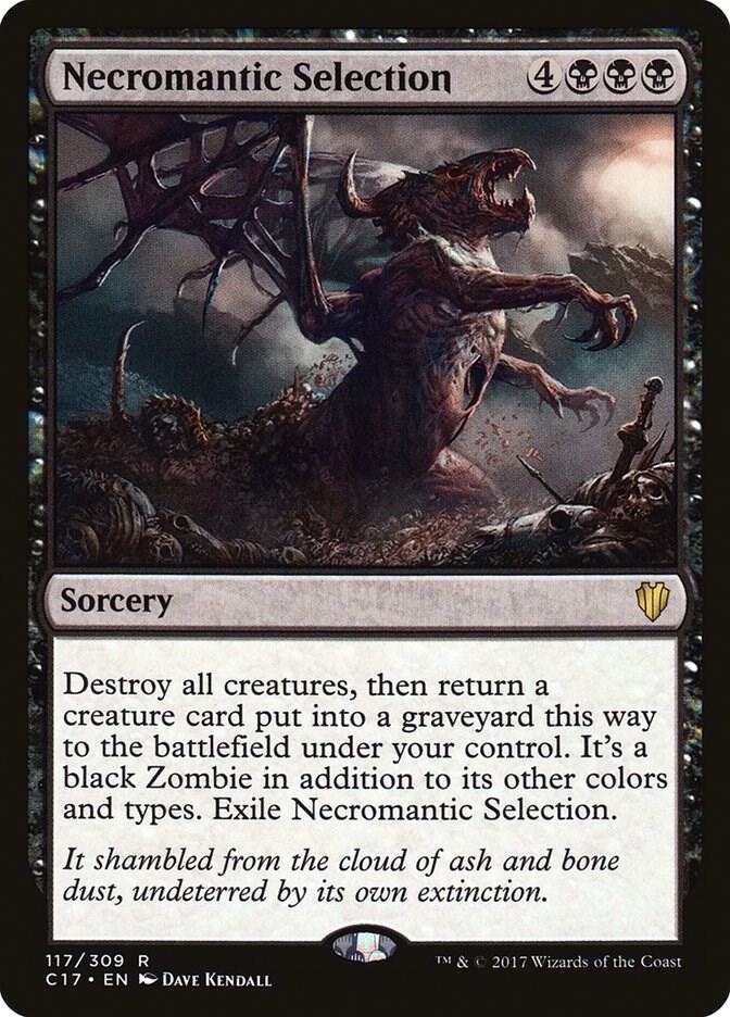 Necromantic Selection 117/309 (Commander 2017)  | Chromatic Games