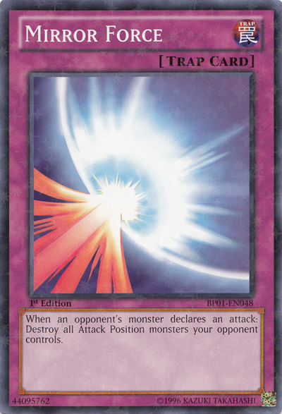 Mirror Force [BP01-EN048] Starfoil Rare | Chromatic Games