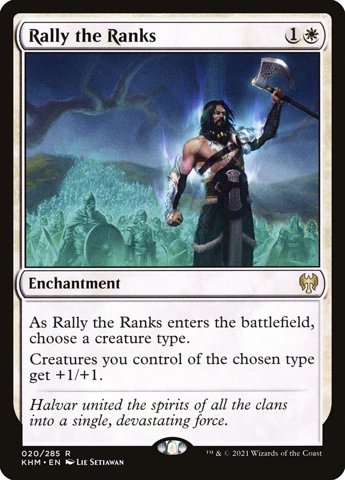 Rally the Ranks 20/285 (Kaldheim)  | Chromatic Games