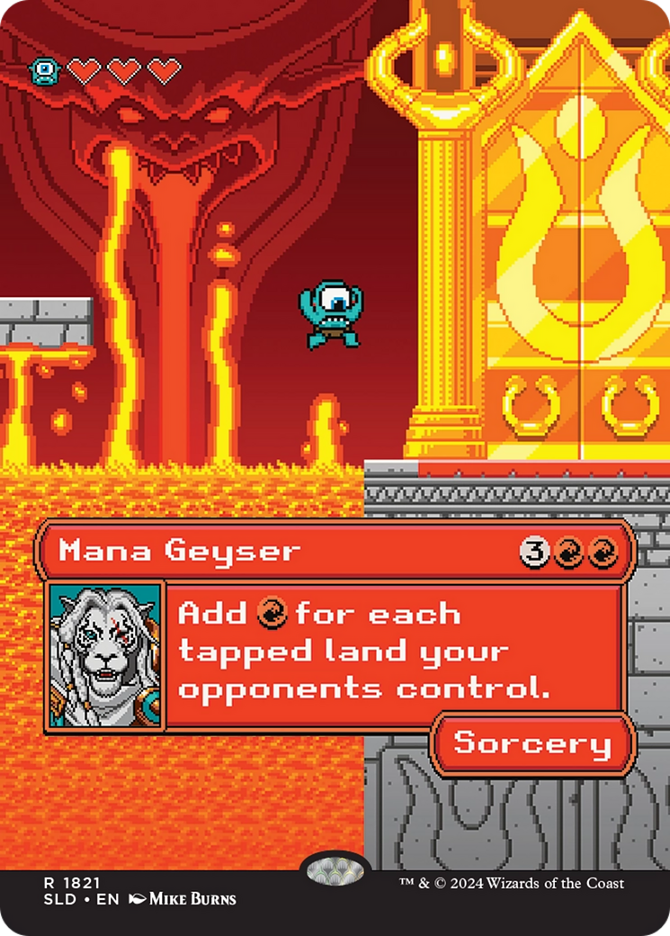 Mana Geyser (Rainbow Foil) [Secret Lair Drop Series] | Chromatic Games