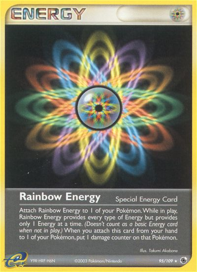 Rainbow Energy (95/109) [EX: Ruby & Sapphire] | Chromatic Games