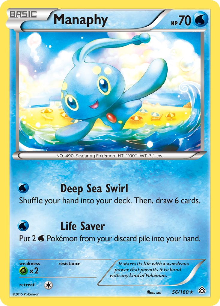 Manaphy (56/160) [XY: Primal Clash] | Chromatic Games