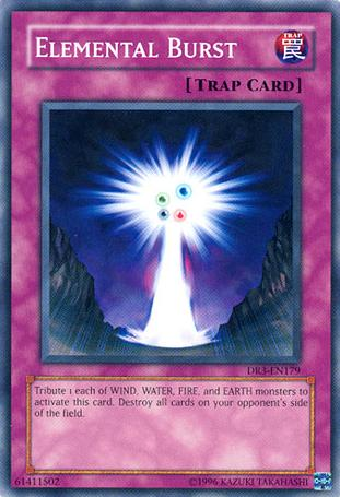 Elemental Burst [DR3-EN179] Common | Chromatic Games