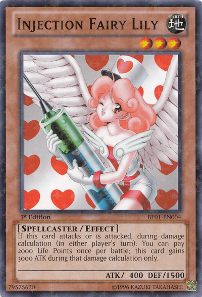 Injection Fairy Lily [BP01-EN004] Starfoil Rare | Chromatic Games