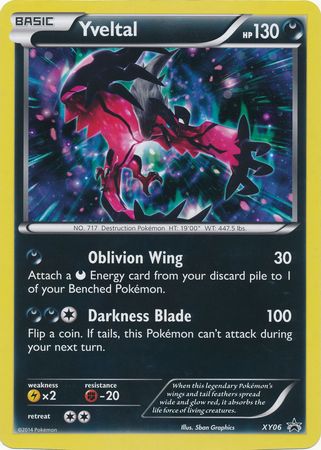 Yveltal (XY06) (Jumbo Card) [XY: Black Star Promos] | Chromatic Games