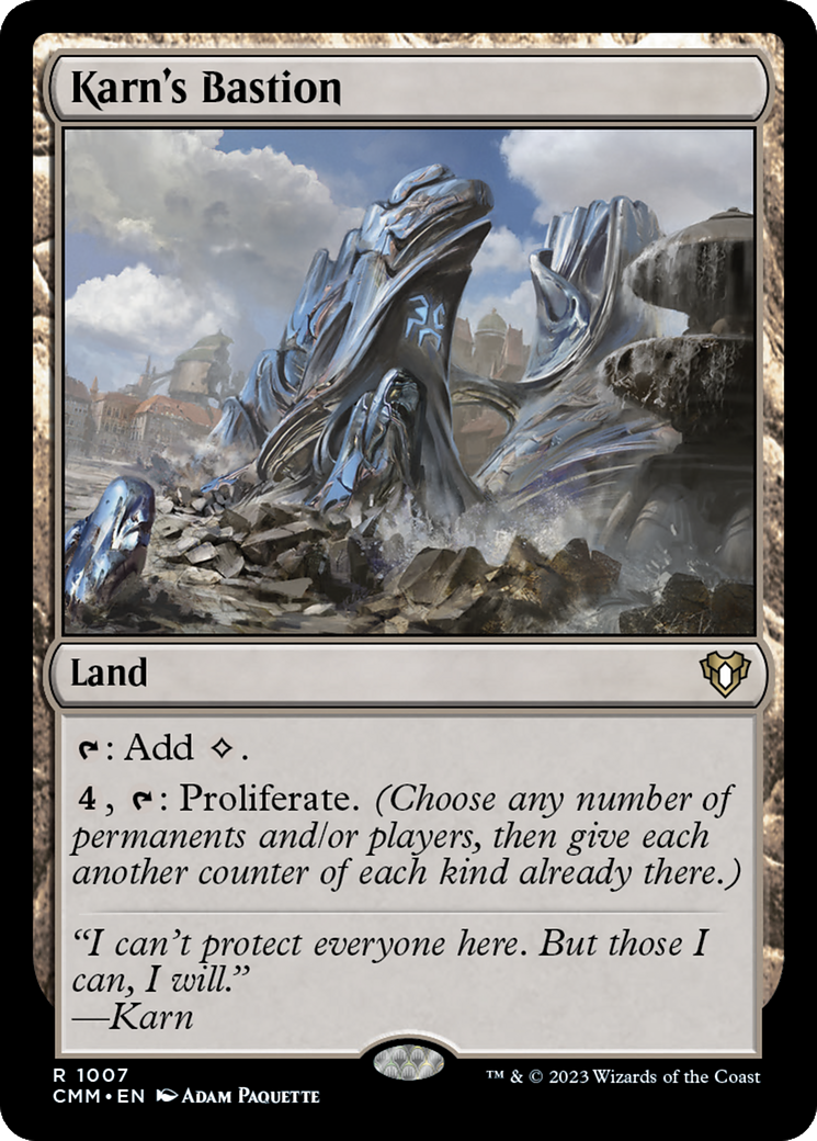 Karn's Bastion [Commander Masters] | Chromatic Games