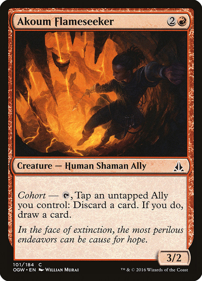 Akoum Flameseeker 101/184 (Oath of the Gatewatch)  | Chromatic Games